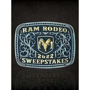 Montana Silversmiths Ram Rodeo Sweepstakes Belt Buckle 2022 New!